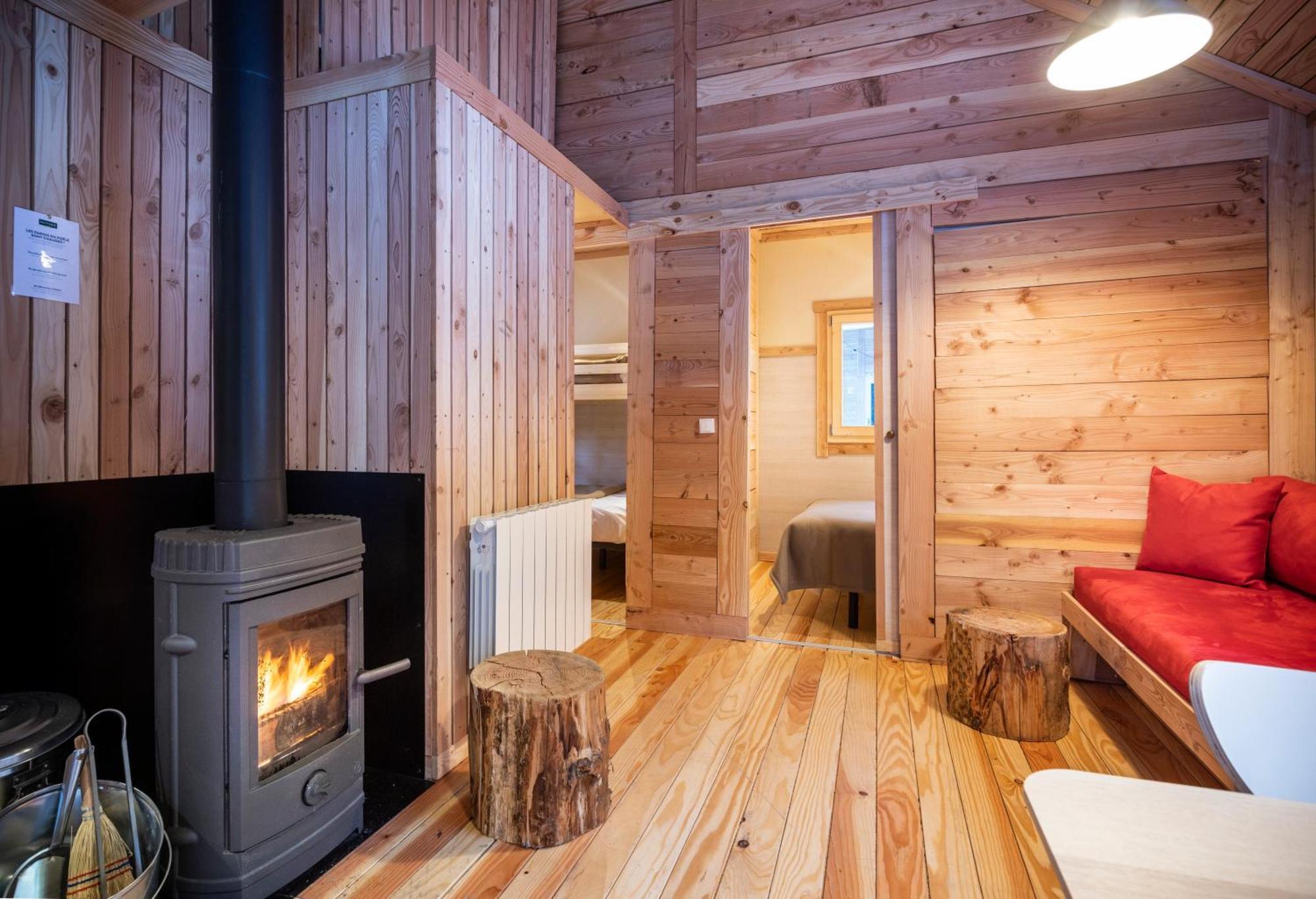 Huttopia La Claree Val-des-Prés Kamer foto