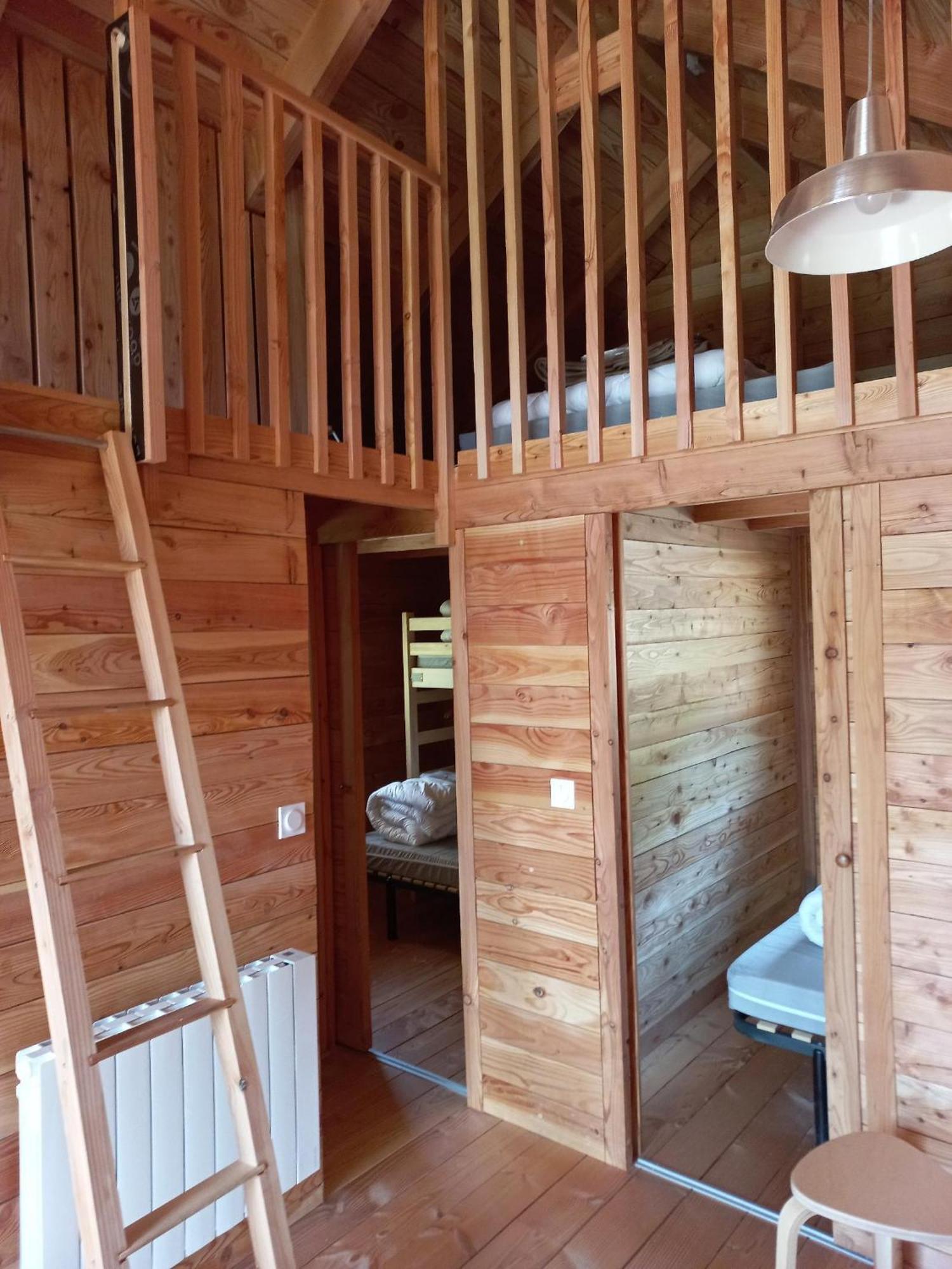 Huttopia La Claree Val-des-Prés Kamer foto
