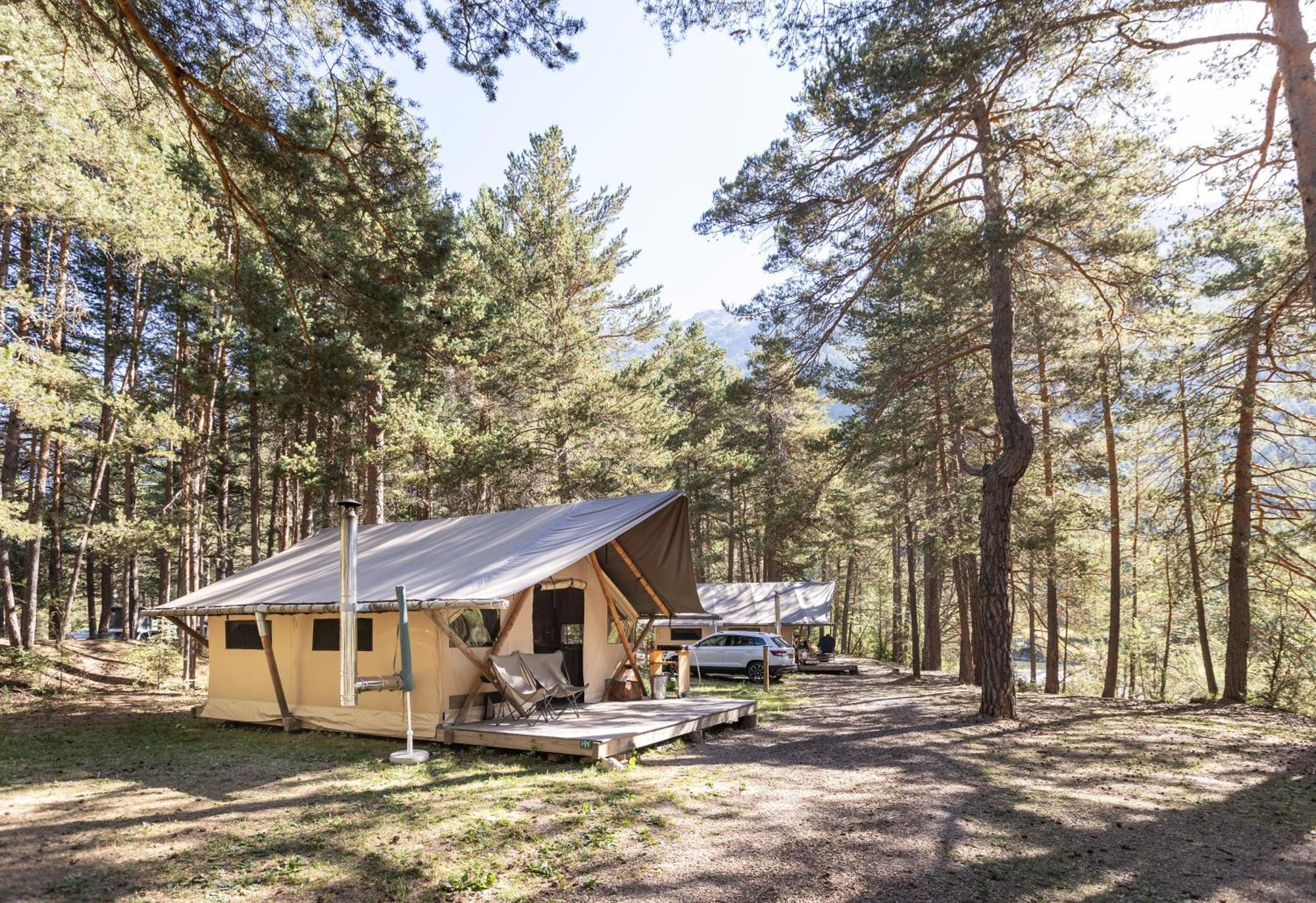 Huttopia La Claree Val-des-Prés Buitenkant foto