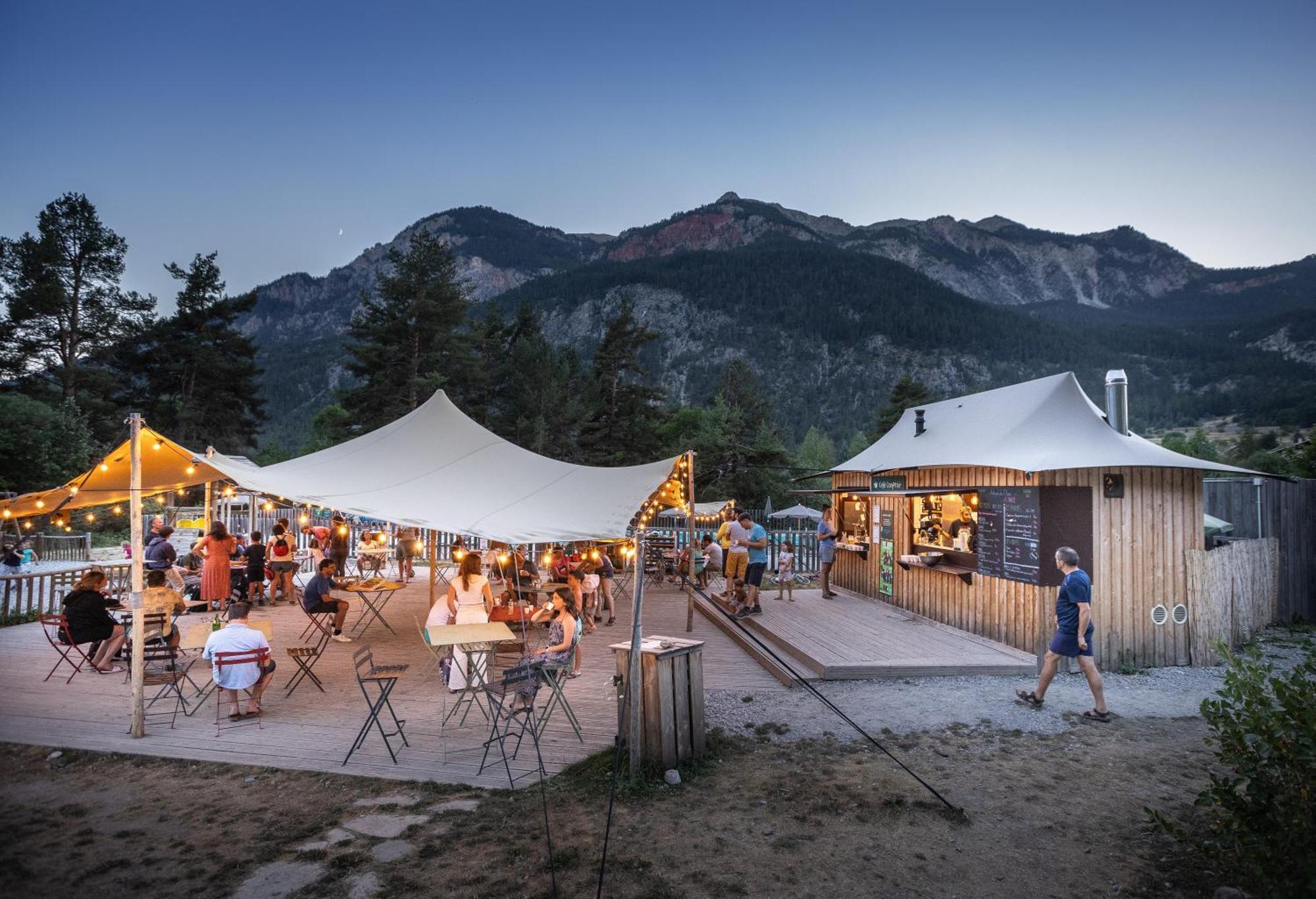 Huttopia La Claree Val-des-Prés Buitenkant foto