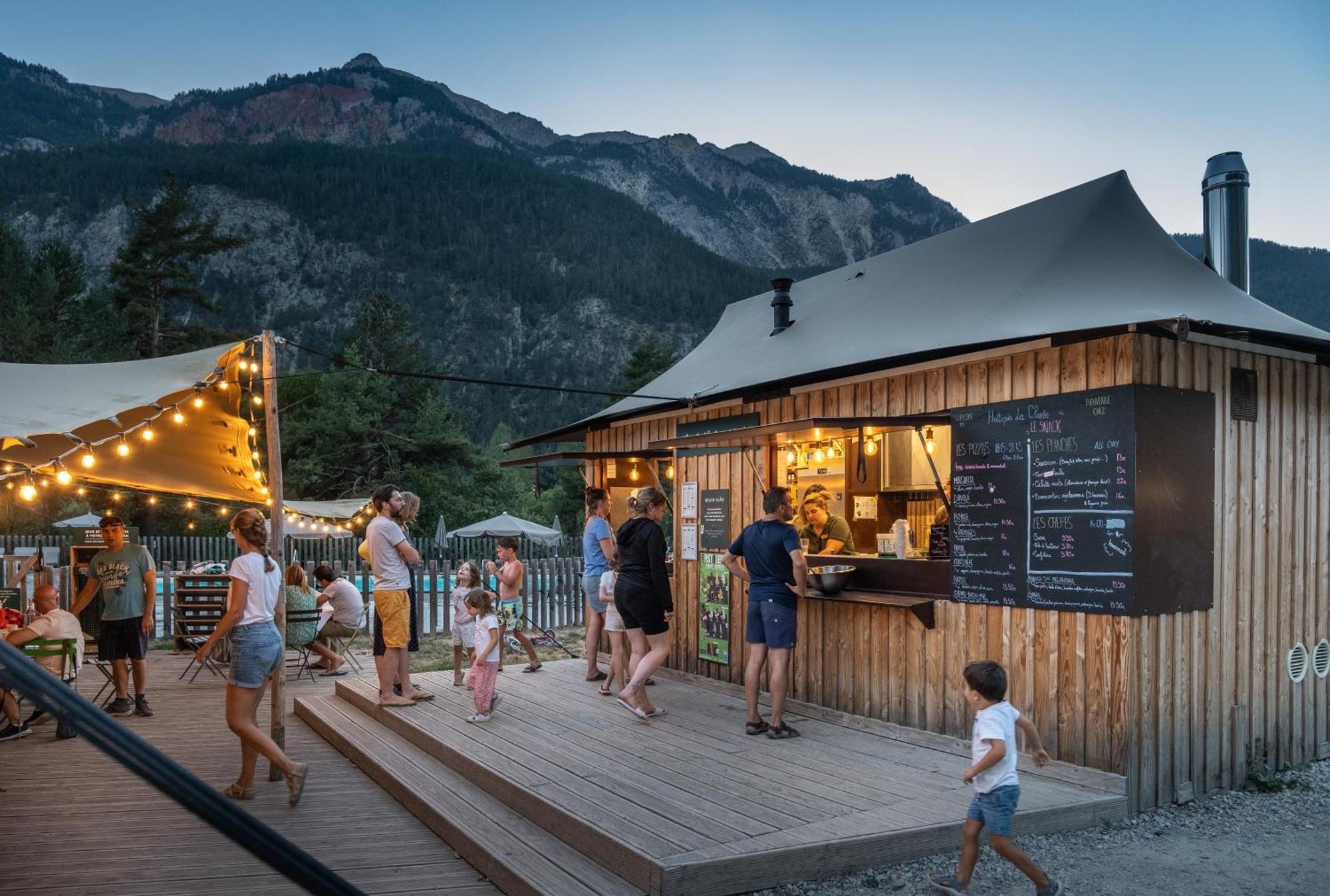 Huttopia La Claree Val-des-Prés Buitenkant foto